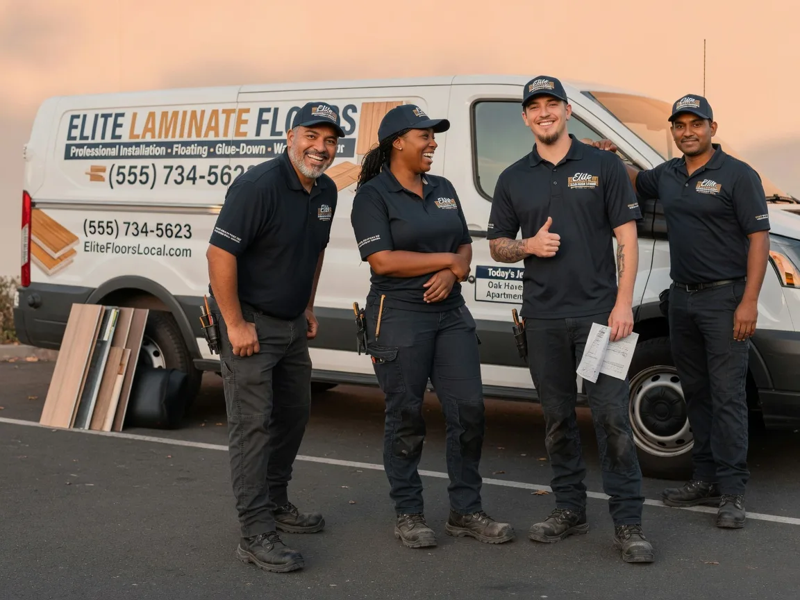 Laminate flooring installation company in Hartford, OH